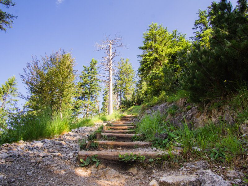 Hoher Frassen Aufstieg