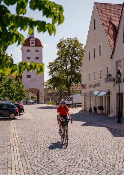 Gundelfingen an der Donau mit historischem Tor